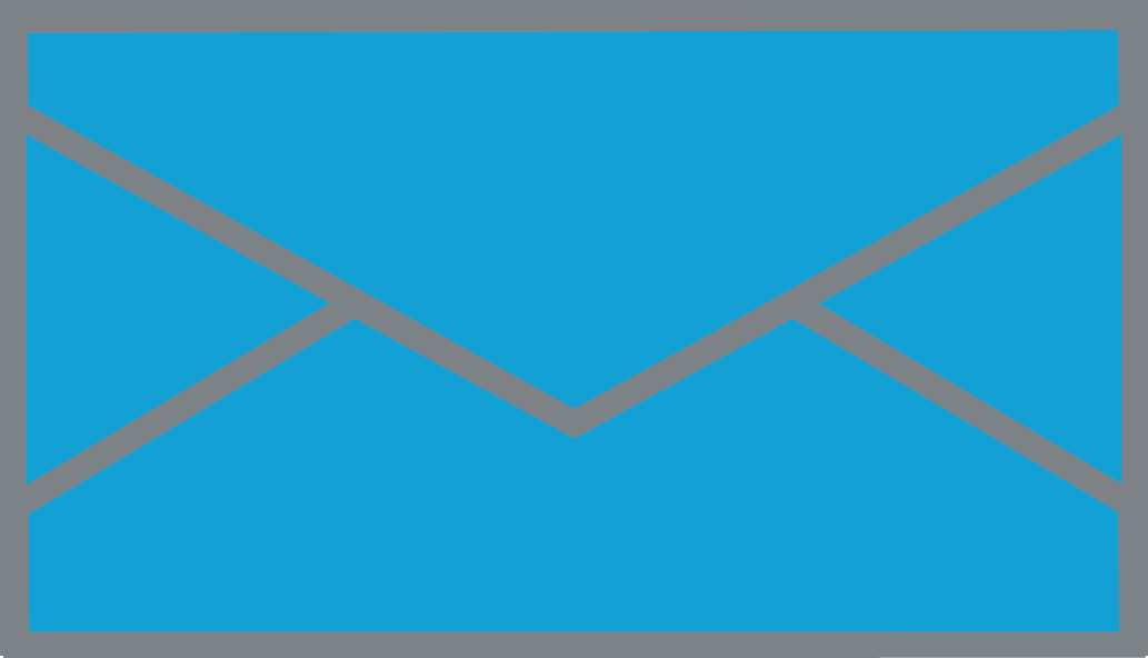 Envelope Blue