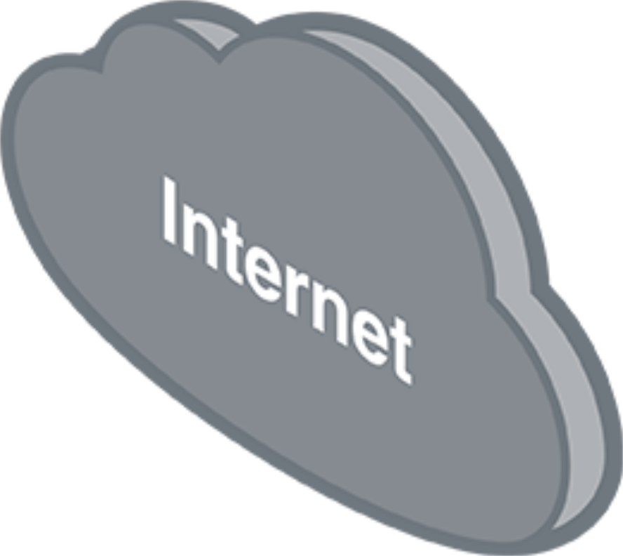 Generic Cloud Isometric Grey
