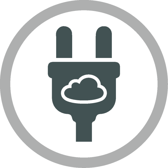 Cloud (Dynamic Cloud Policy) Circle Dark