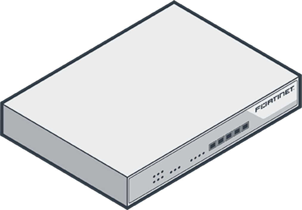 1U Server Isometric