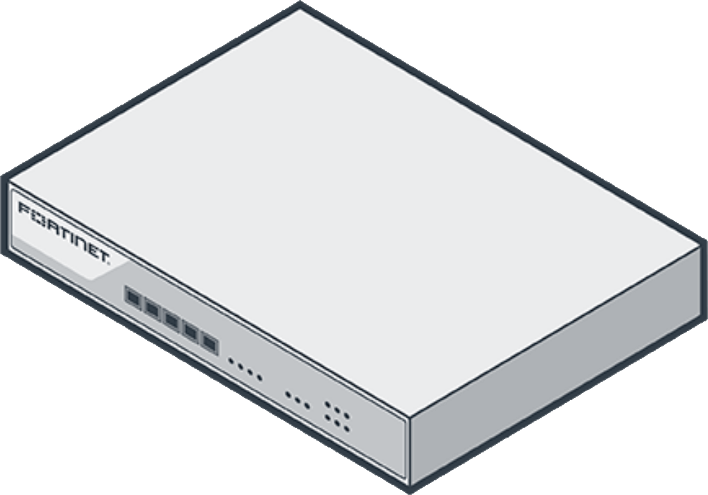 1U Server Isometric