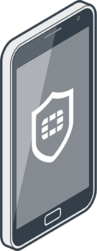 FortiClient Smartphone Isometric