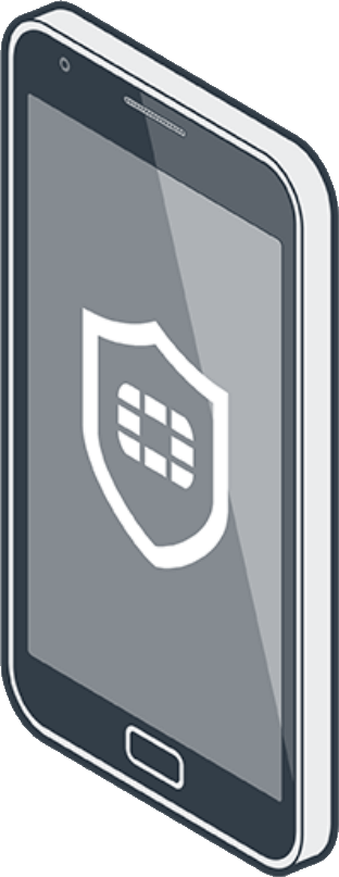 FortiClient Smartphone Isometric