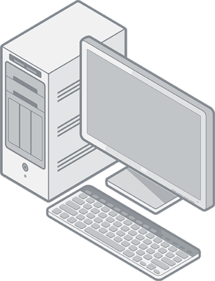 Monitor/Desktop Isometric