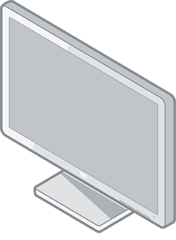 Monitor Isometric