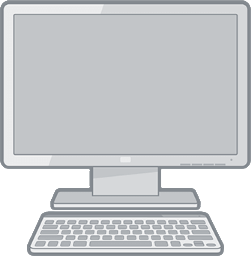 Monitor/Keyboard Flat