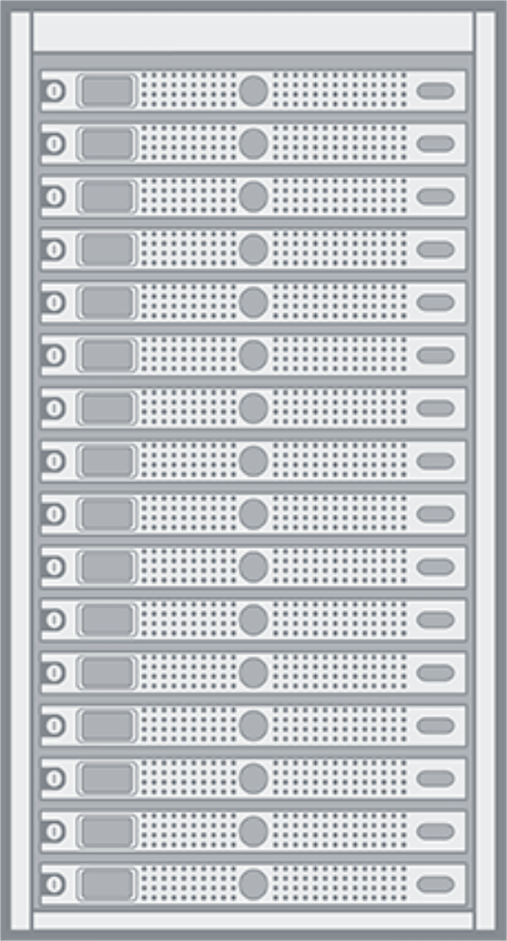 Server Rack Flat