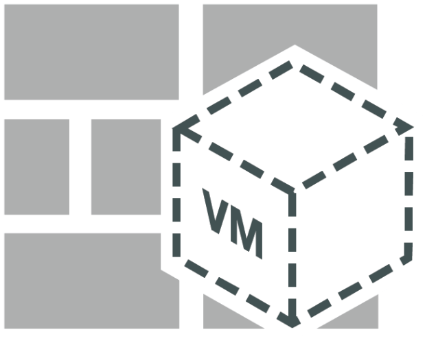 Virtual Firewall Symbol Dark