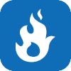 disaster fire 100px icon bluebox