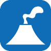 disaster volcano 100px icon bluebox