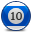 ten_blue_half_pool_ball