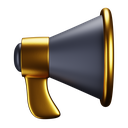 megaphone-front-premium