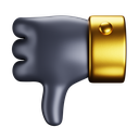 thumb-down-front-premium