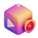 video-camera-iso-gradient