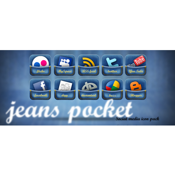 jeans-pocket-social-media-icon-set-screenshot